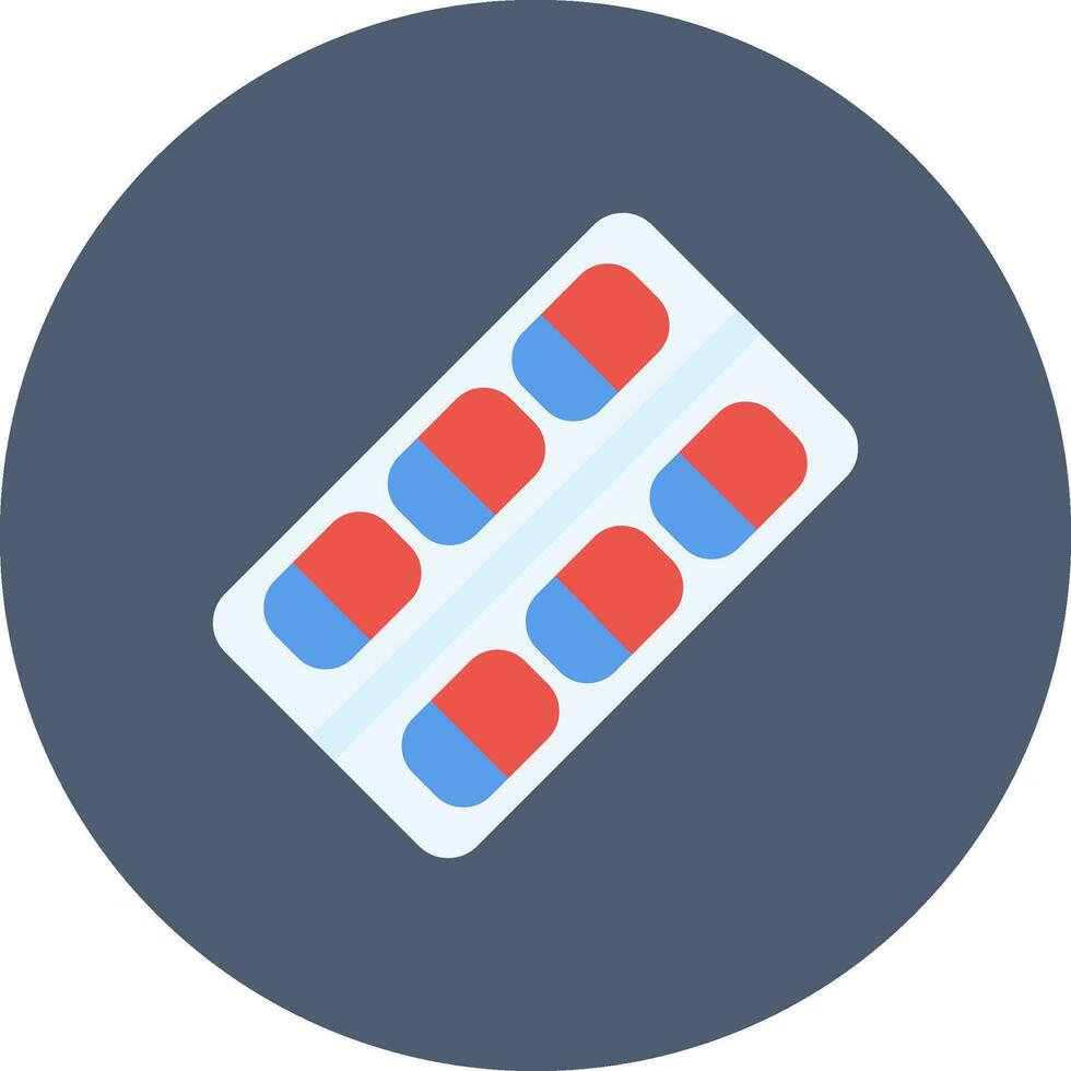 diseño de icono creativo de pastillas vector