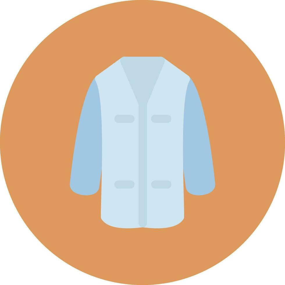 Lab Coat Creative Icon Design vector