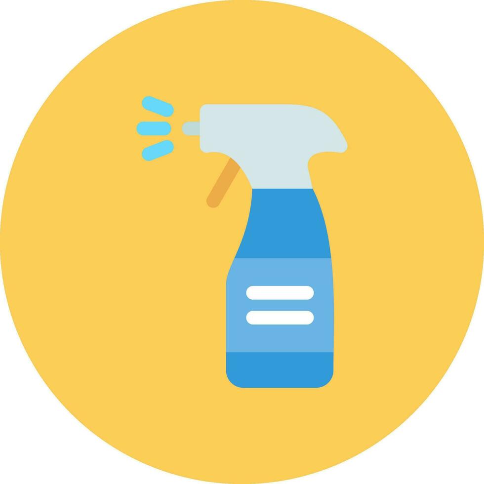 Spray Bottle Creative Icon Design vector