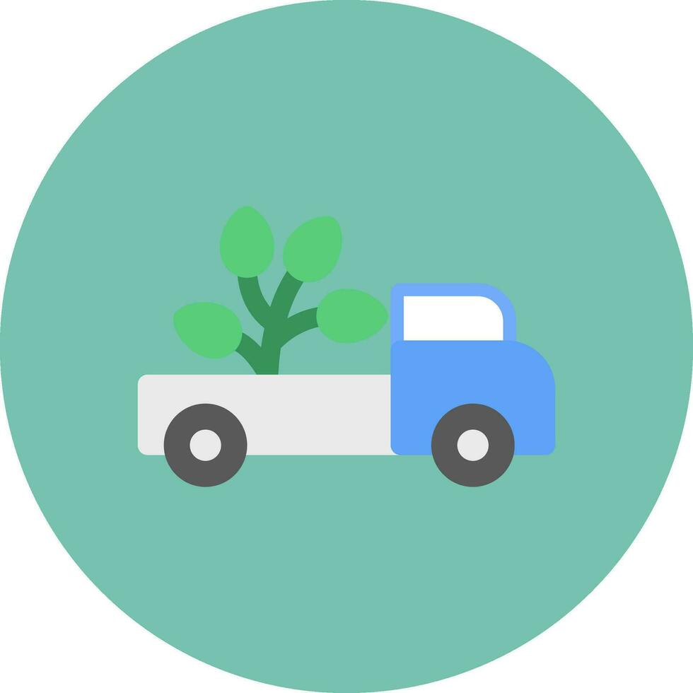 Delivery Truck Creative Icon Design vector