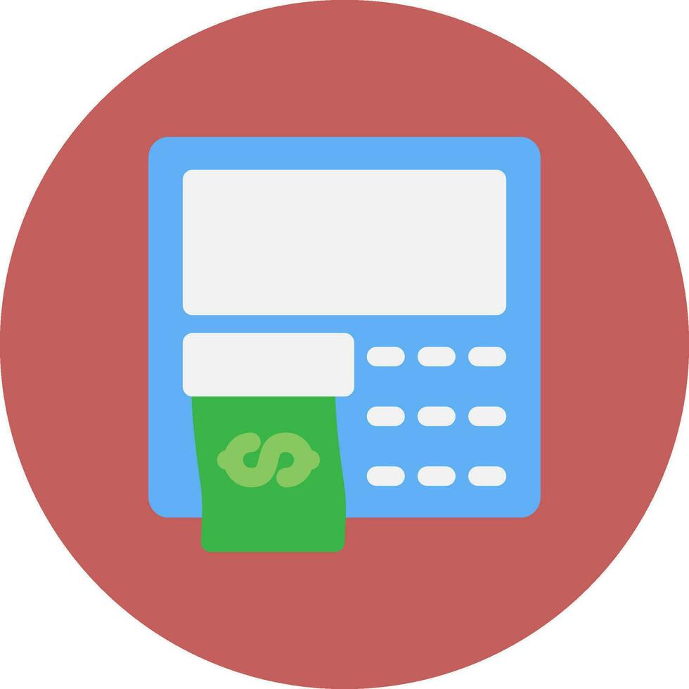 Atm Creative Icon Design vector