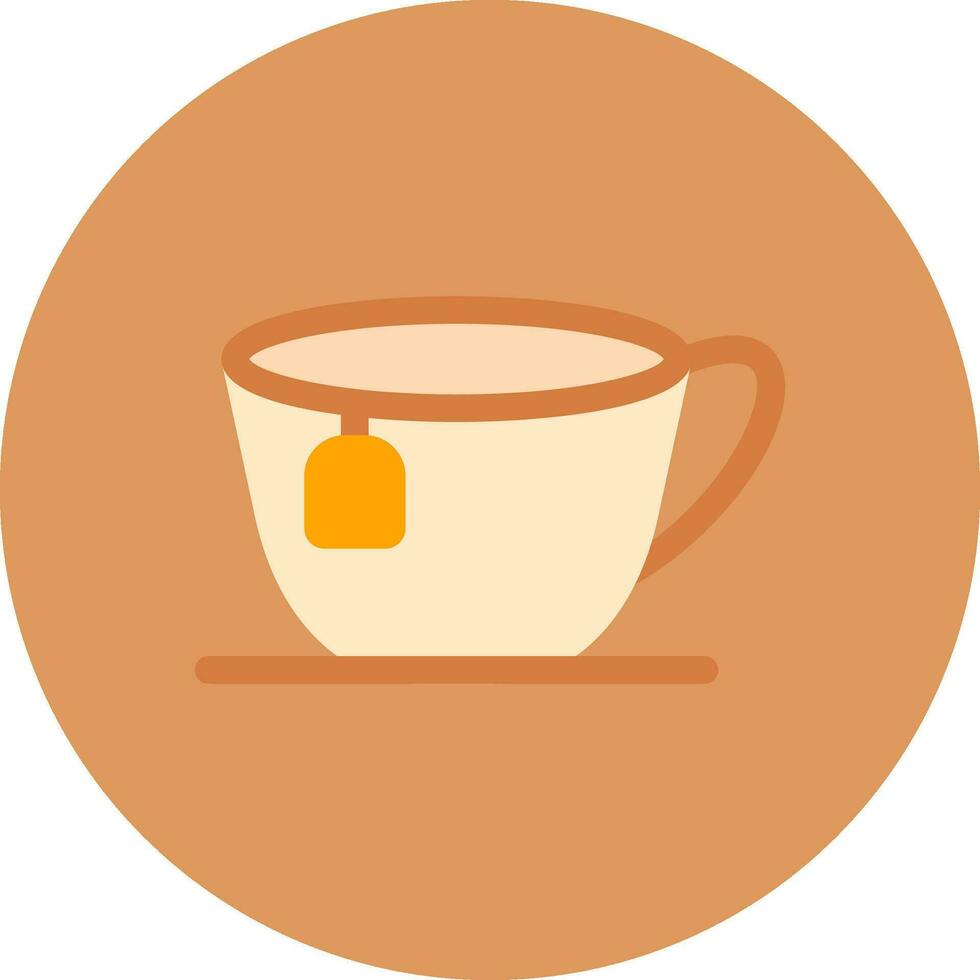 Tea Cup Creative Icon Design vector