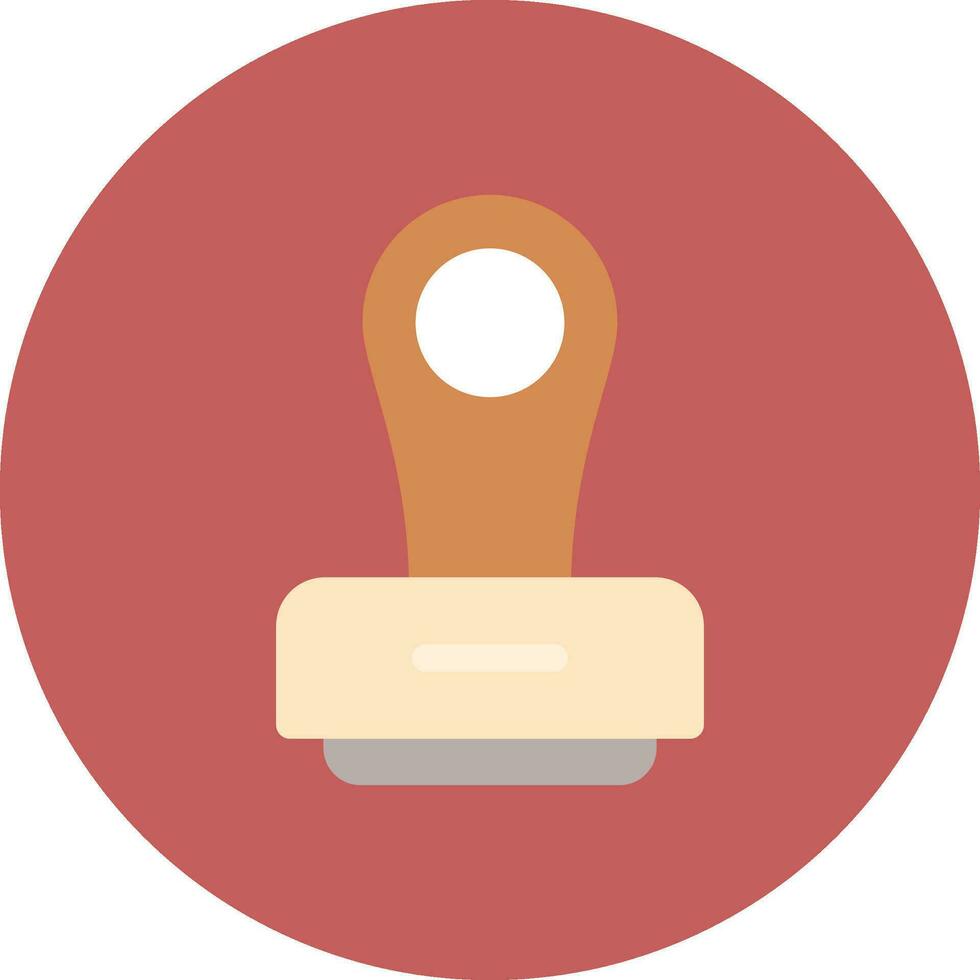 Stamp Creative Icon Design vector
