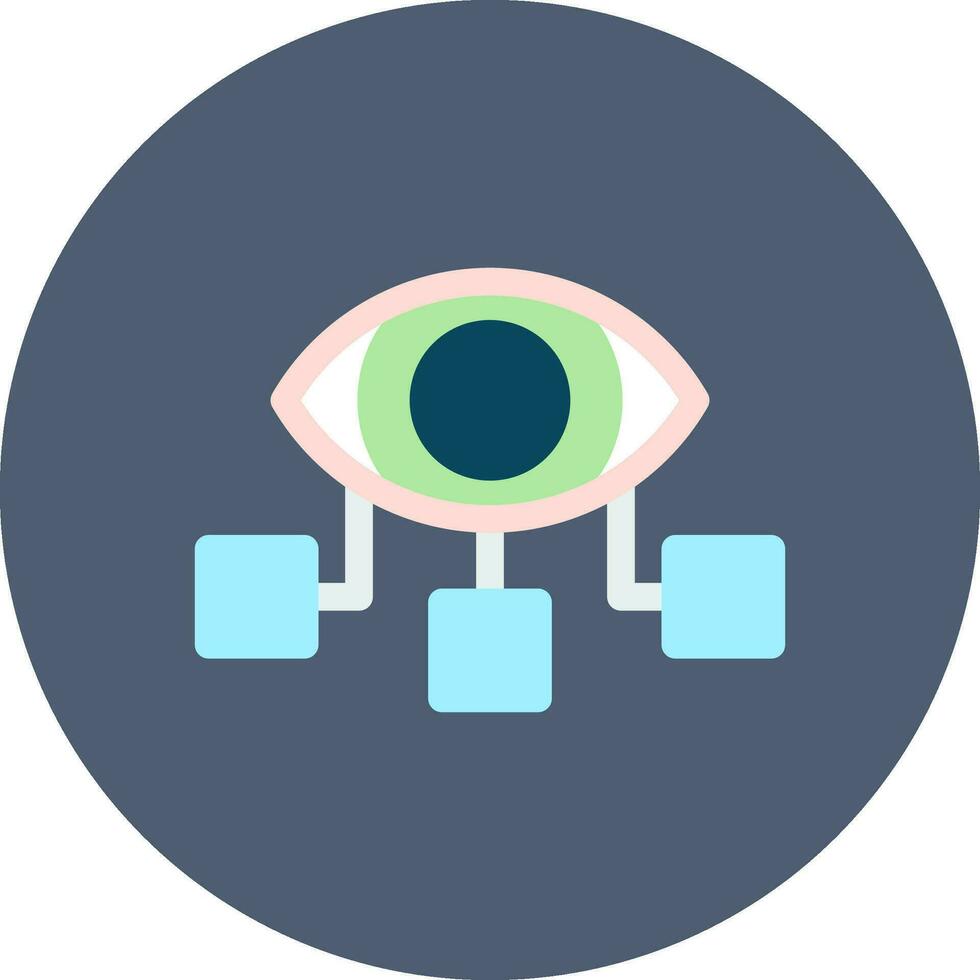 Vision Creative Icon Design vector