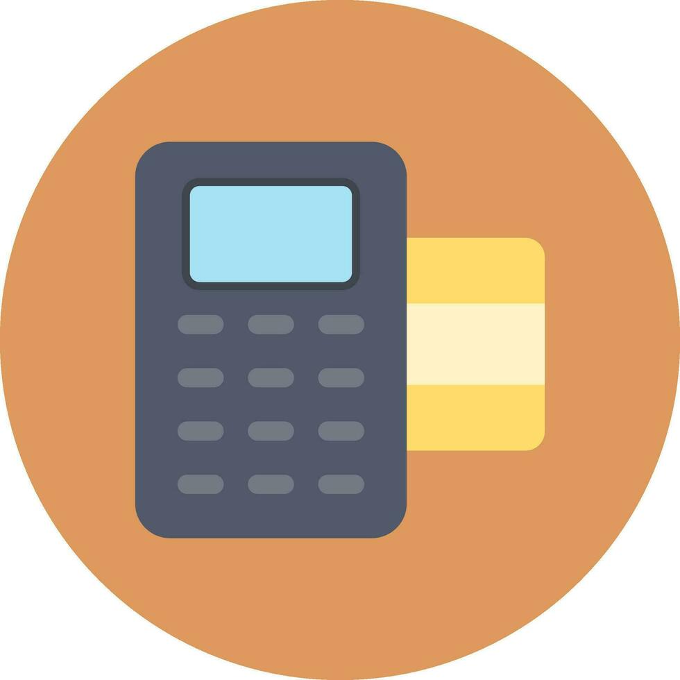 POS Terminal Creative Icon Design vector