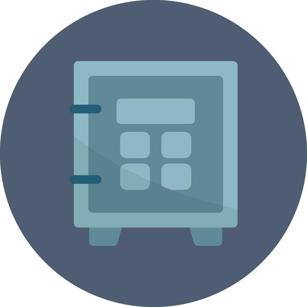 Safe Lock Creative Icon Design vector