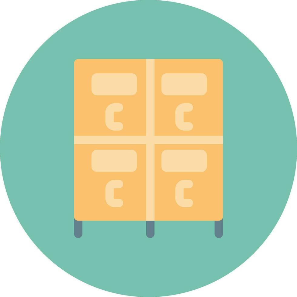 Locker Creative Icon Design vector