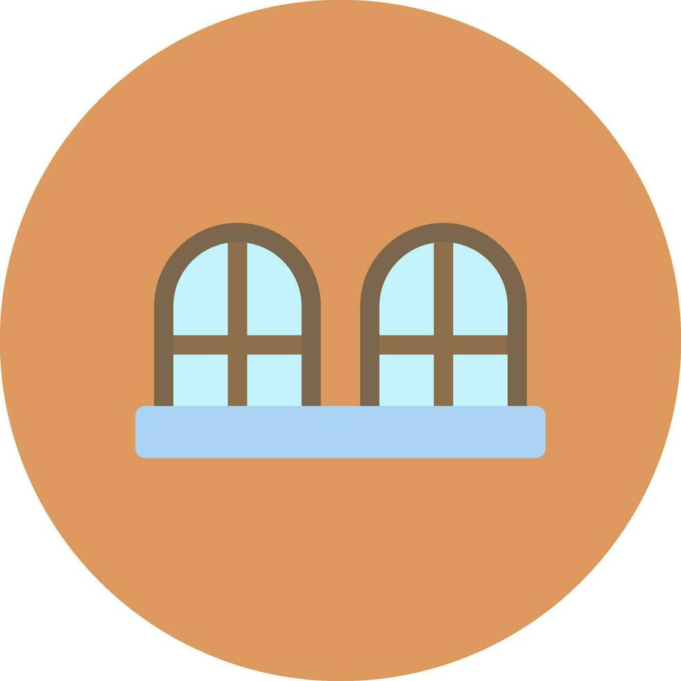 Window Creative Icon Design vector