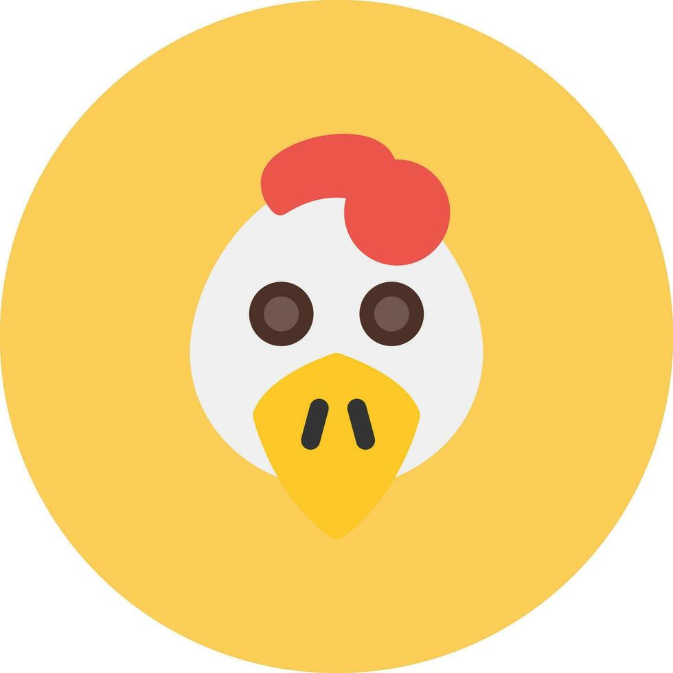 Chicken Creative Icon Design vector