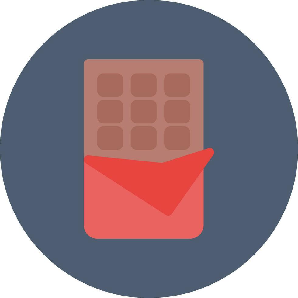 Chocolate Bar Creative Icon Design vector