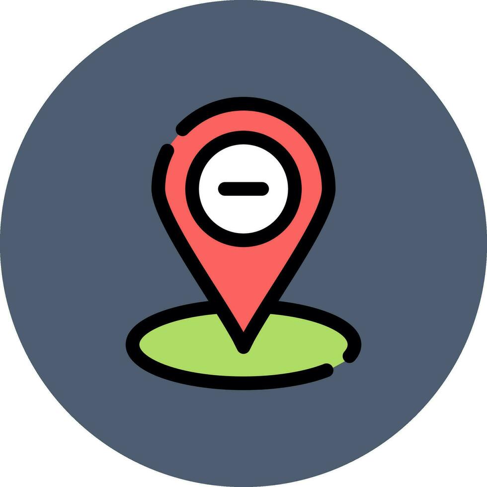 Pin Creative Icon Design vector