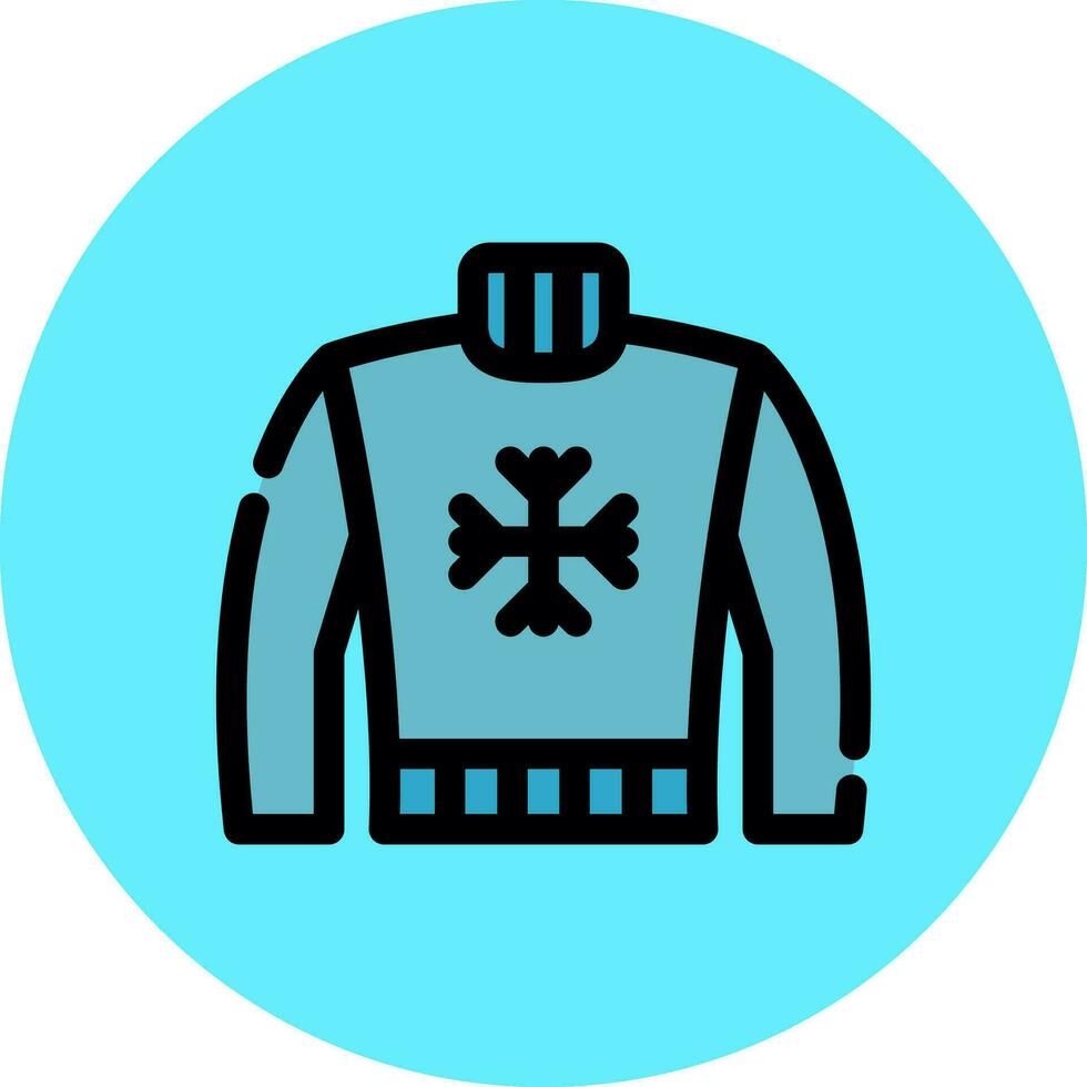 suéter creativo icono diseño vector