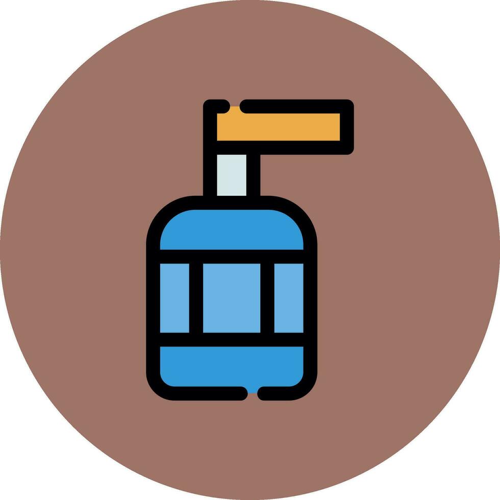 Hand Soap Creative Icon Design vector