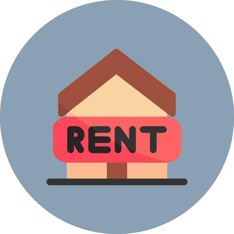 Rent Creative Icon Design vector