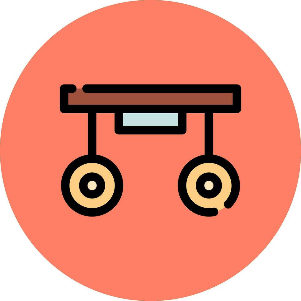 Rings Creative Icon Design vector