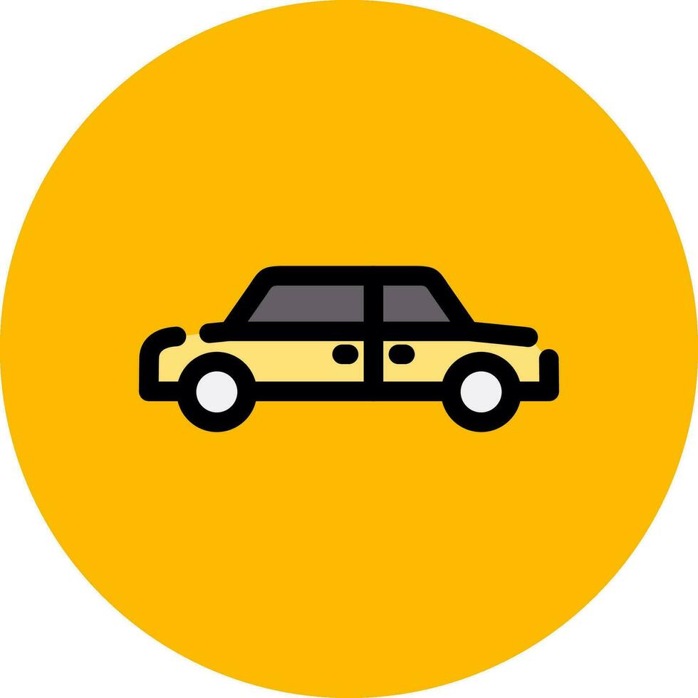 Limousine Creative Icon Design vector