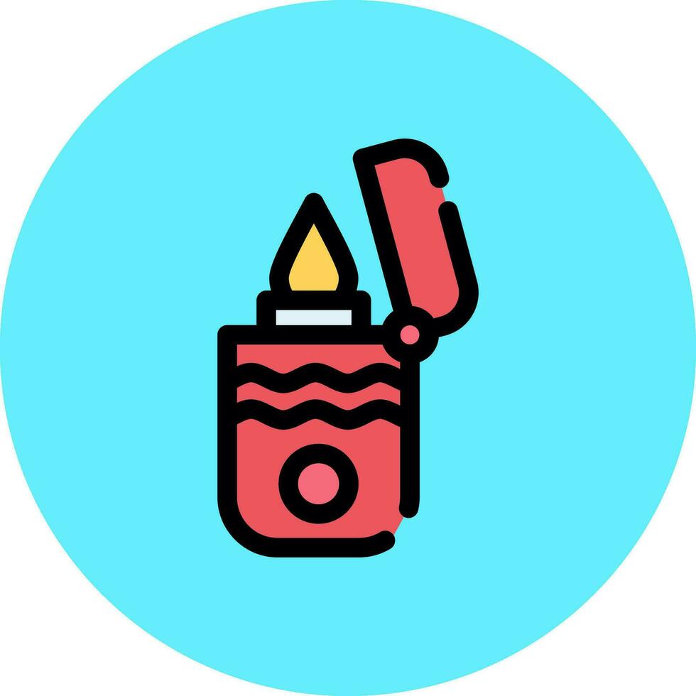 Lighter Creative Icon Design vector