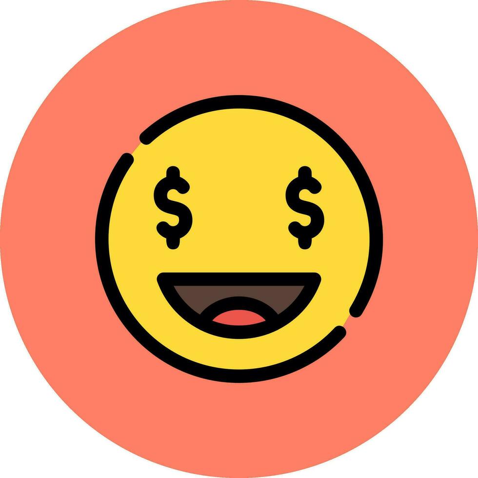 Greedy Creative Icon Design vector