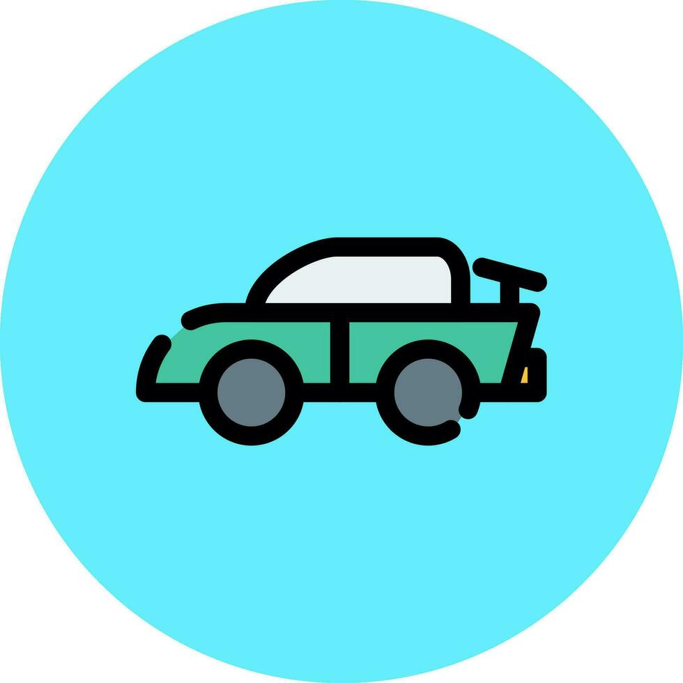 diseño de icono creativo de coche vector