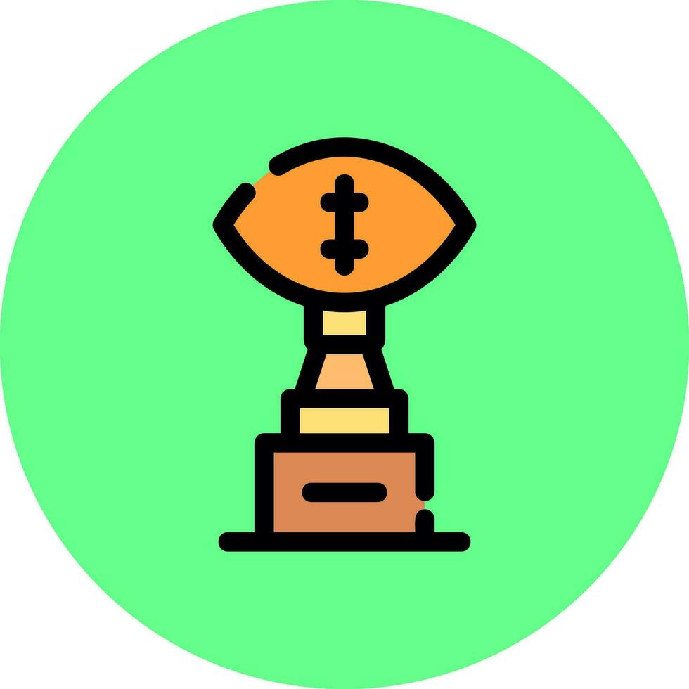 Trophy Creative Icon Design vector