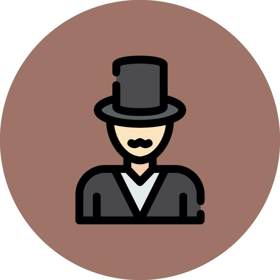 Magician Creative Icon Design vector