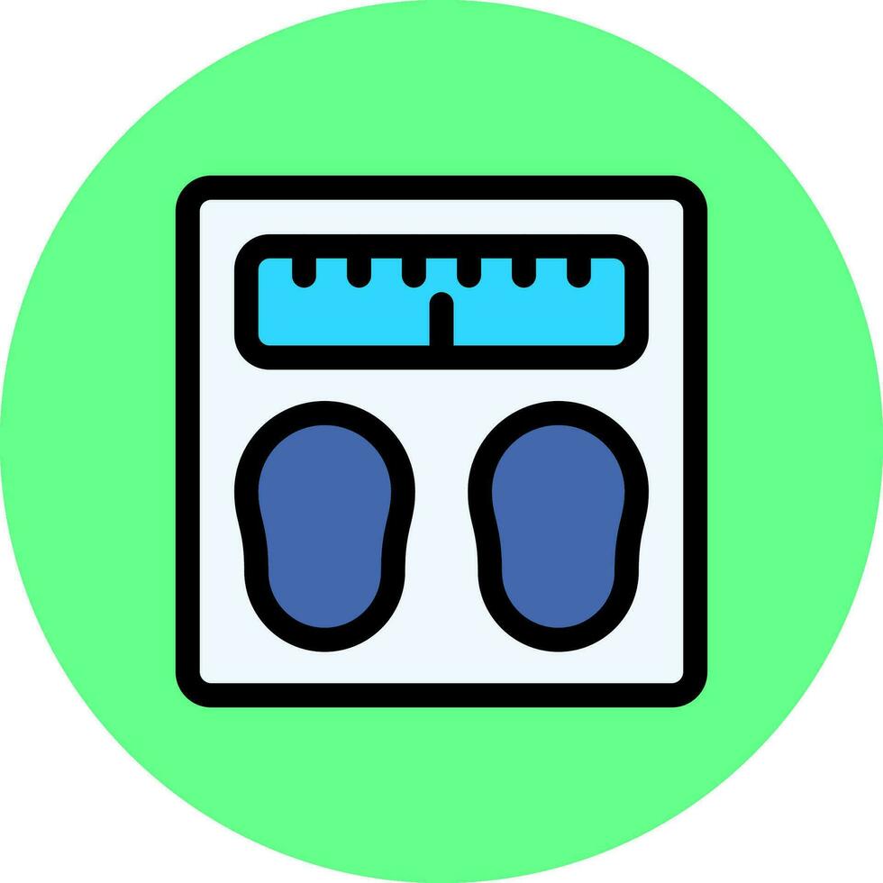 Weight Creative Icon Design vector
