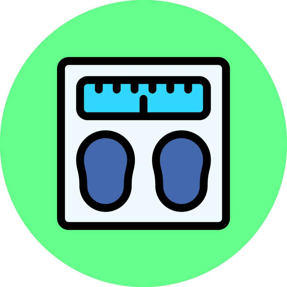 Weight Creative Icon Design vector