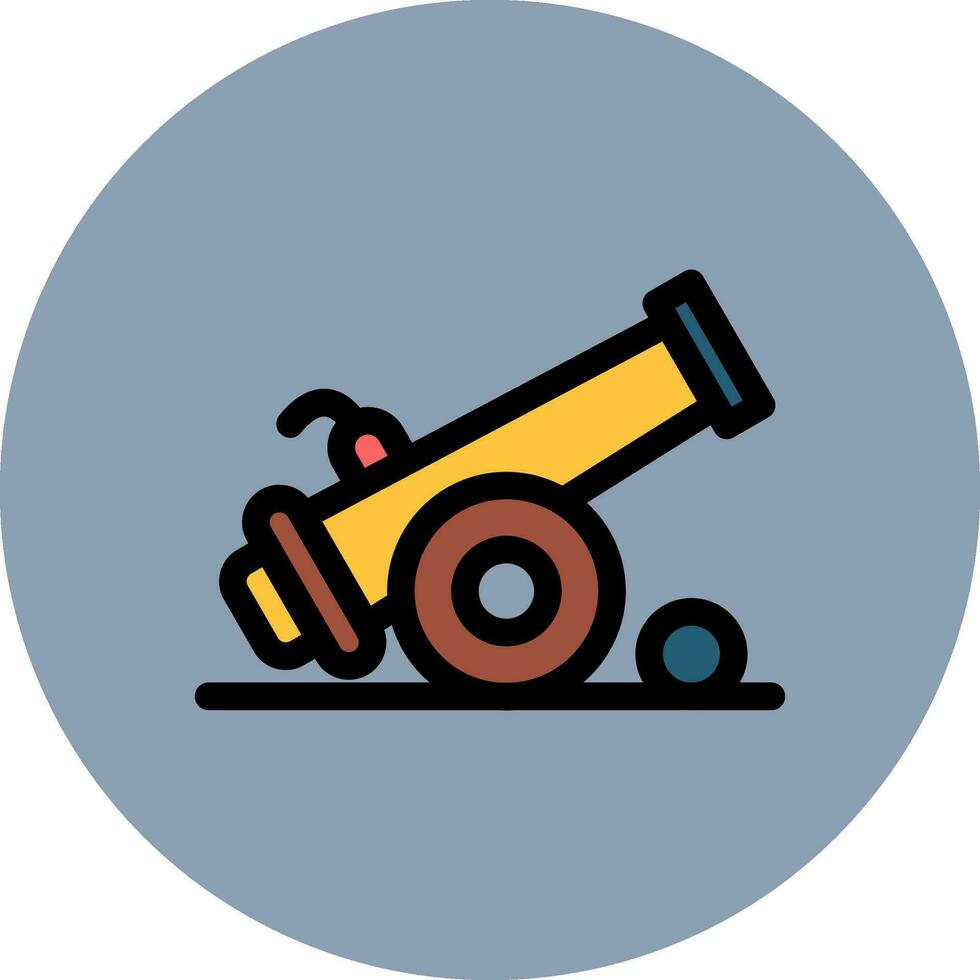 Cannon Creative Icon Design vector