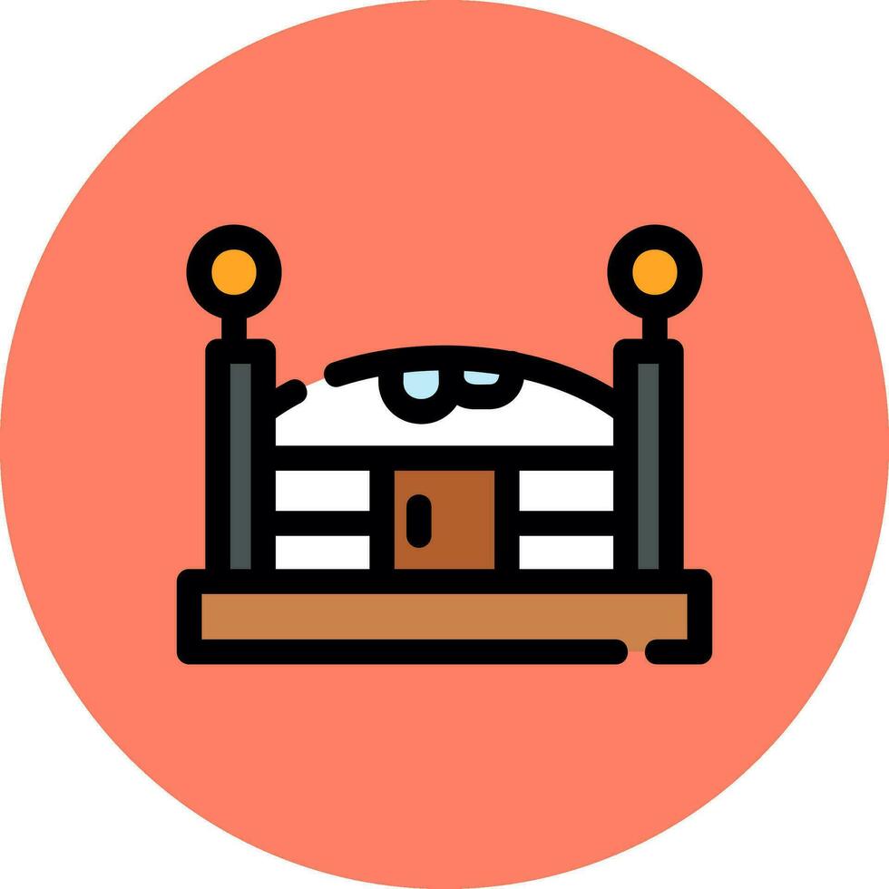 Gate Creative Icon Design vector