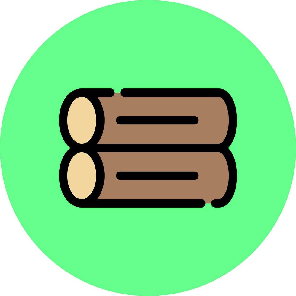 Log Creative Icon Design vector