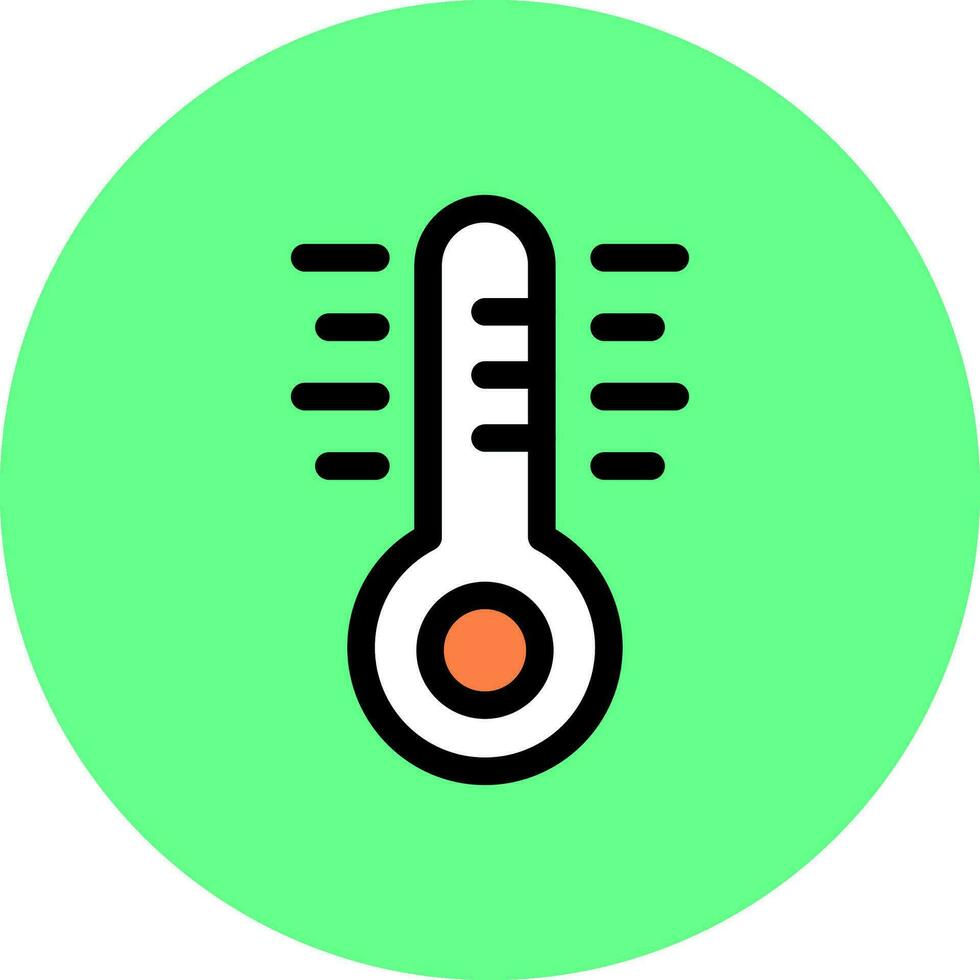 Thermometer Creative Icon Design vector