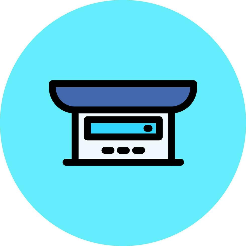 Baby Weight Creative Icon Design vector