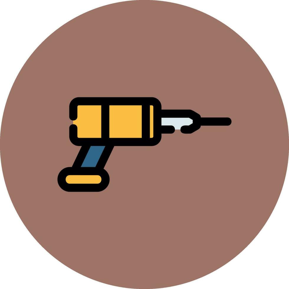 Drill Creative Icon Design vector