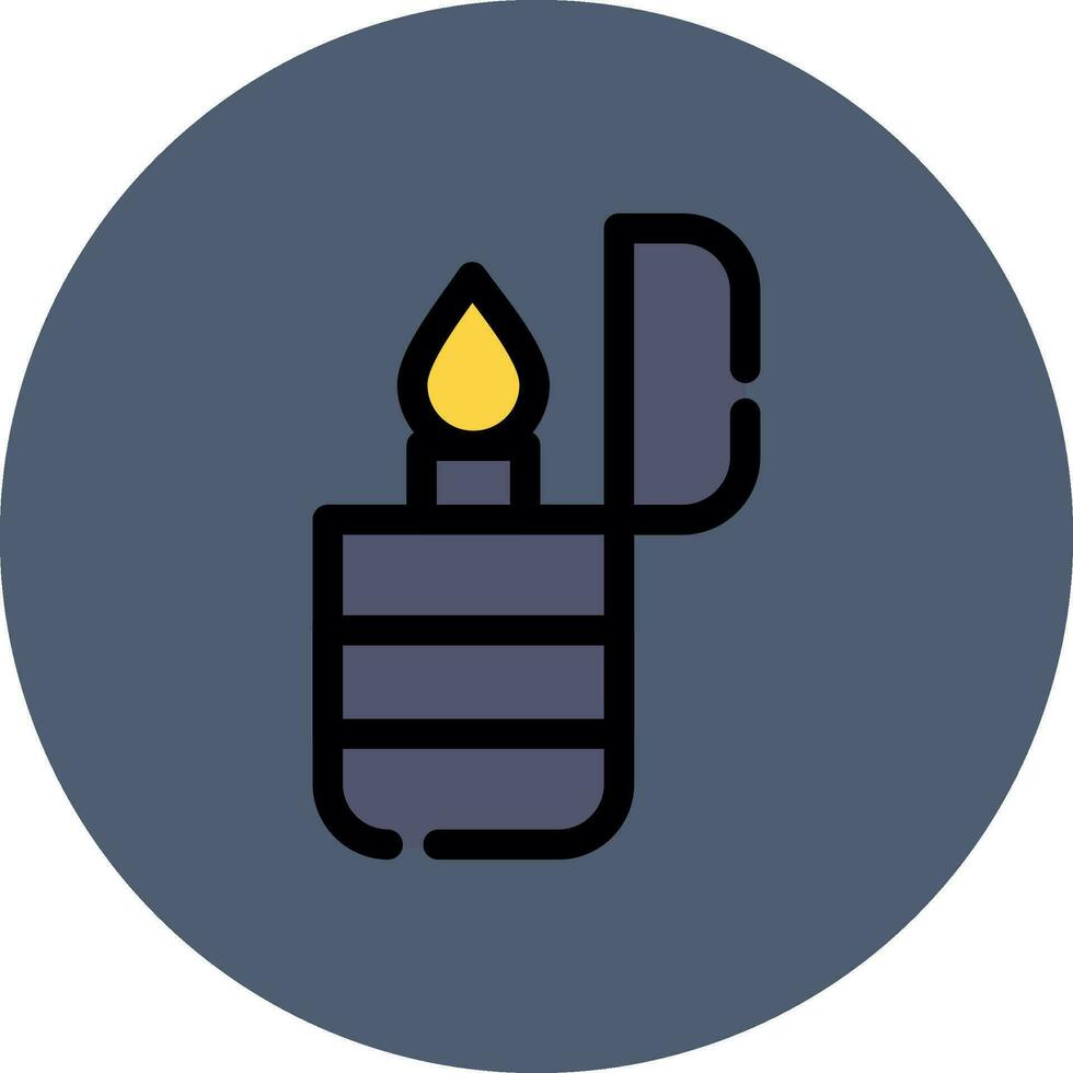 Lighter Creative Icon Design vector