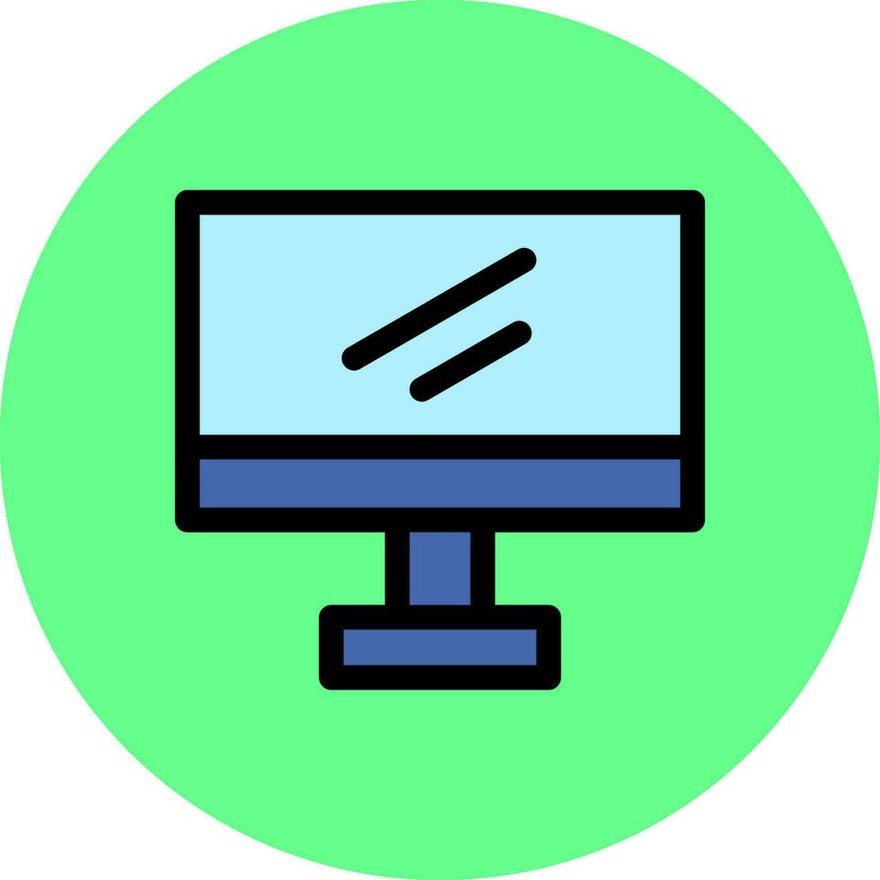 LCD Creative Icon Design vector