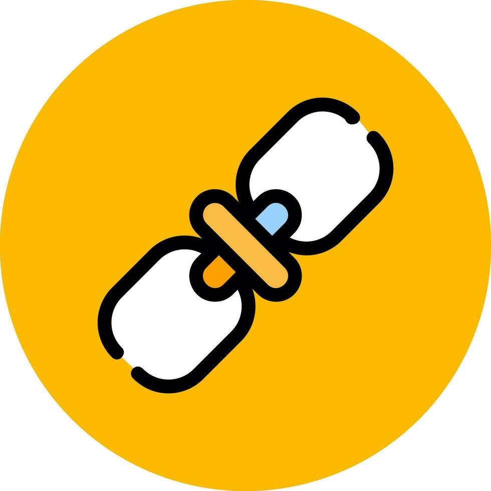 Link Creative Icon Design vector