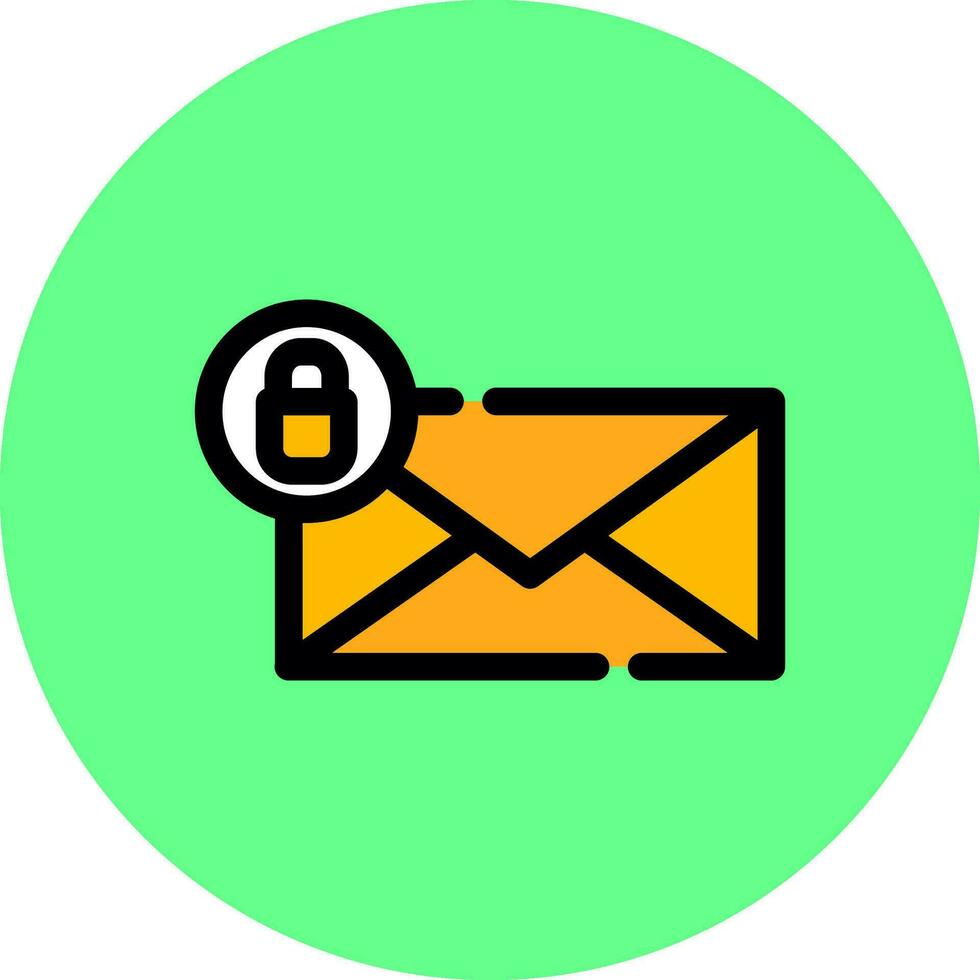 Encrypted Creative Icon Design vector