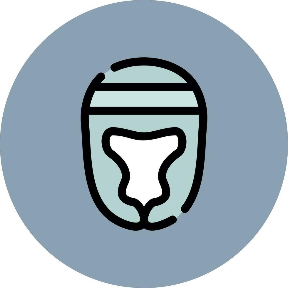 diseño de icono creativo de casco vector