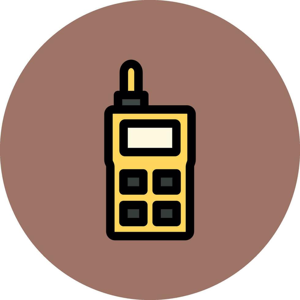 Walkie Talkie Creative Icon Design vector