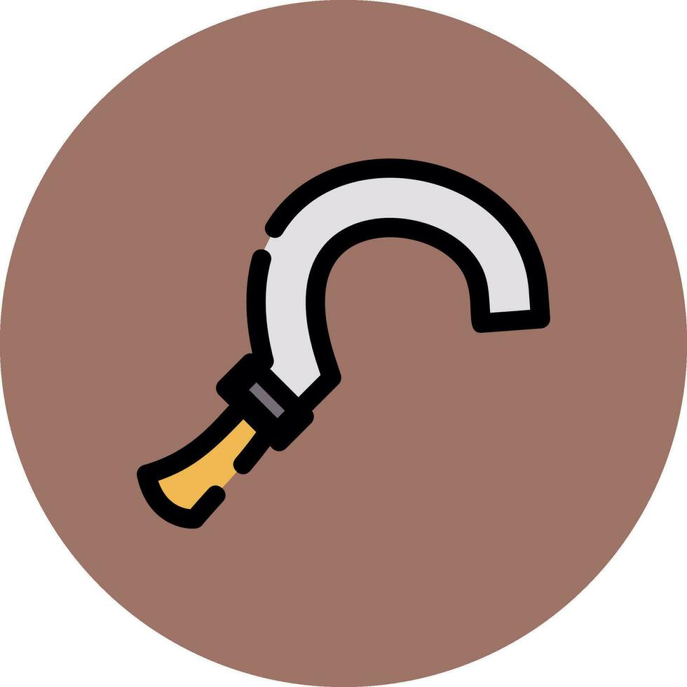 Sickle Creative Icon Design vector