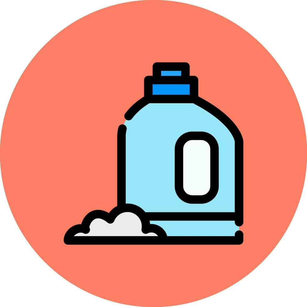 Detergent Creative Icon Design vector