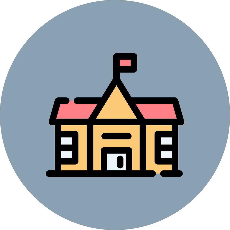 School Creative Icon Design vector