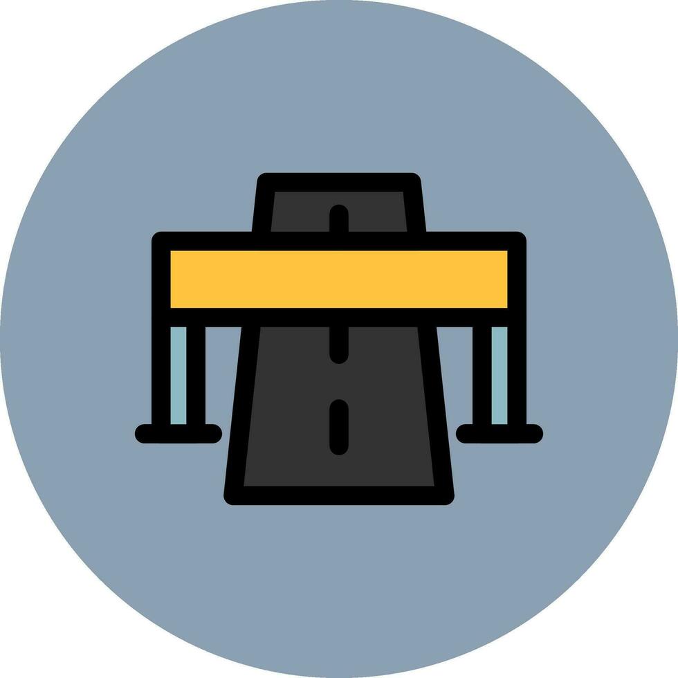 Motorway Creative Icon Design vector