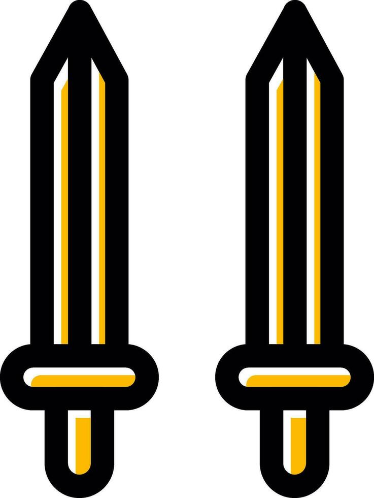Swords Creative Icon Design vector