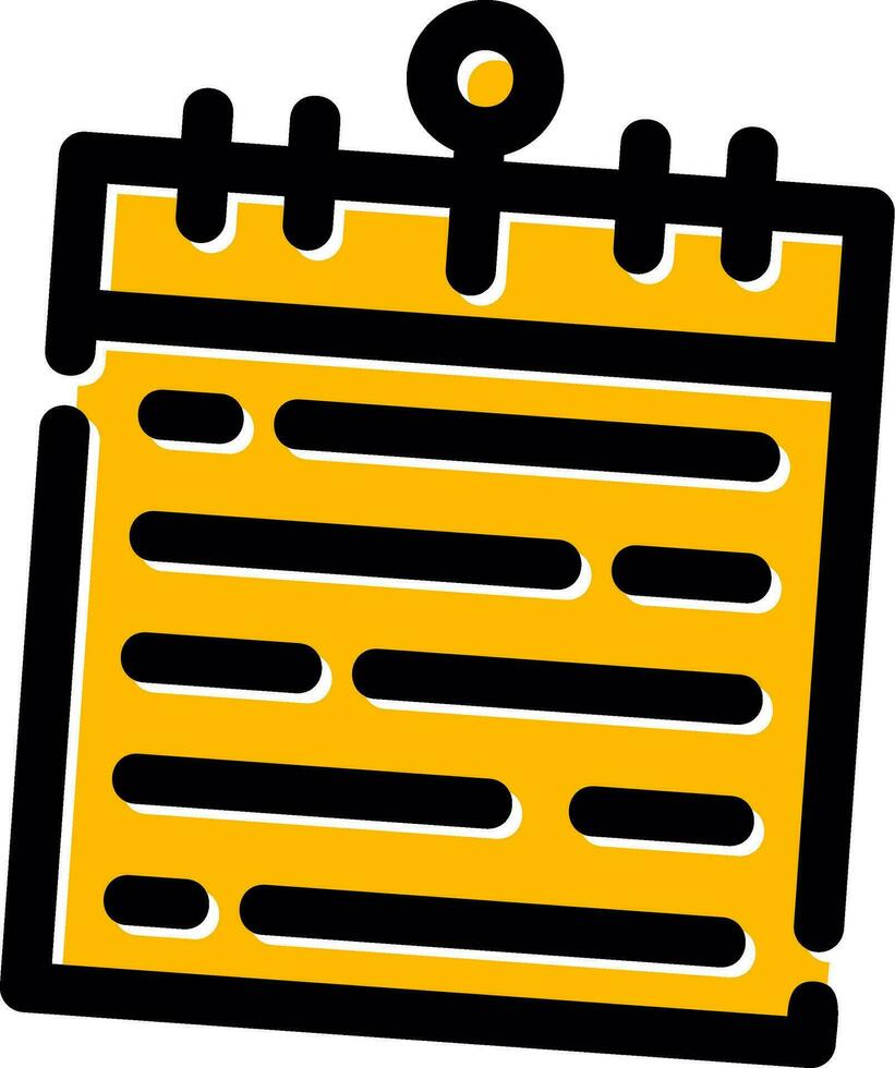 Sticky Note Creative Icon Design vector