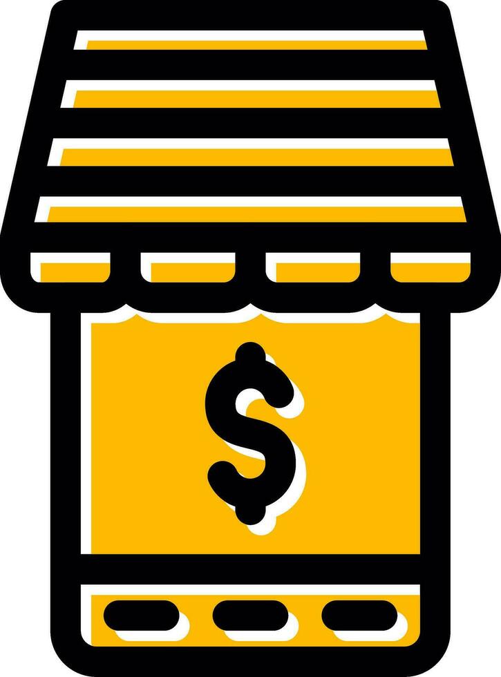 Online Shop Creative Icon Design vector