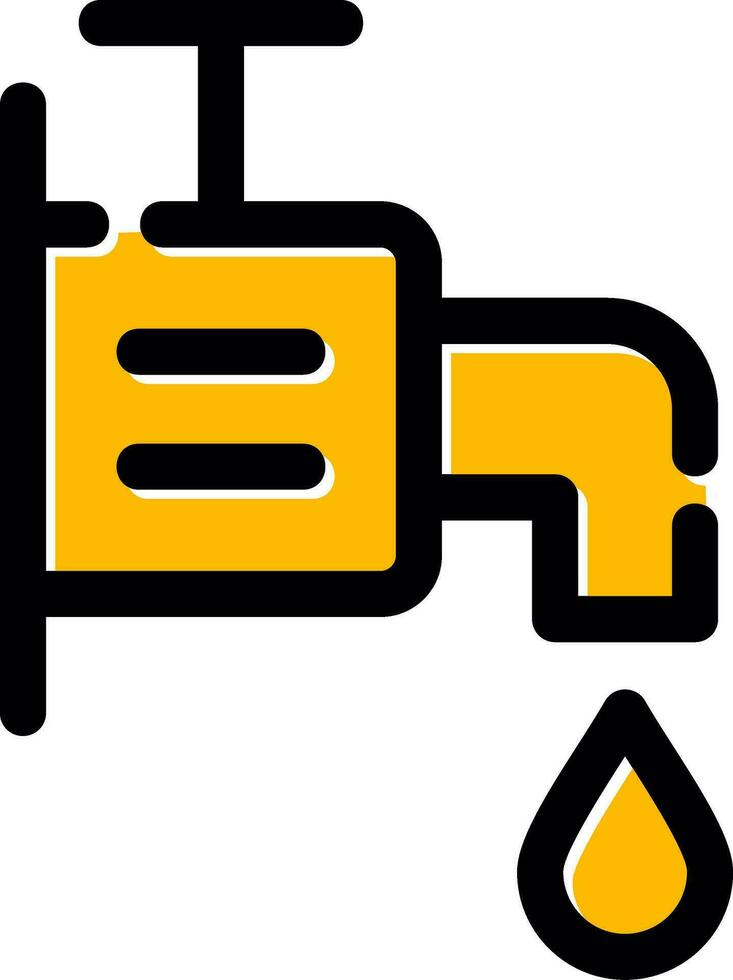 Faucet Creative Icon Design vector