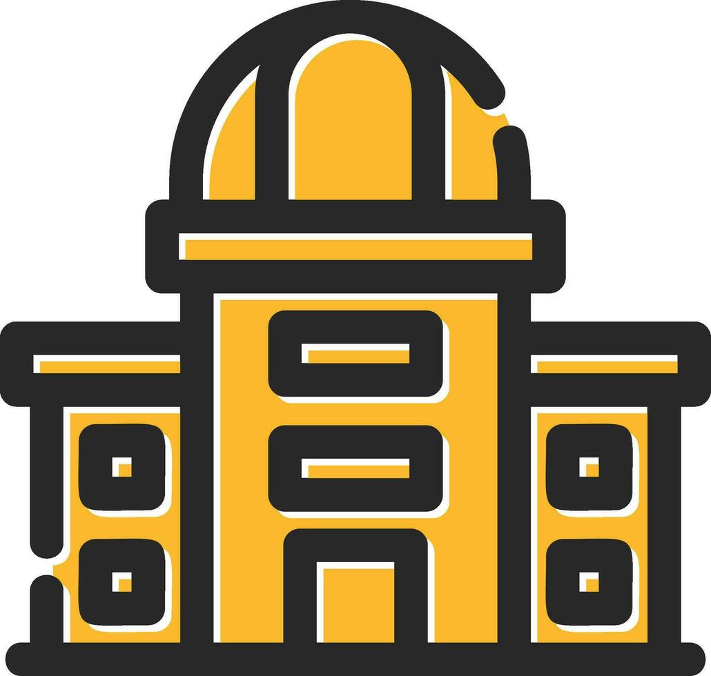 City Hall Creative Icon Design vector