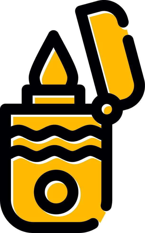 Lighter Creative Icon Design vector