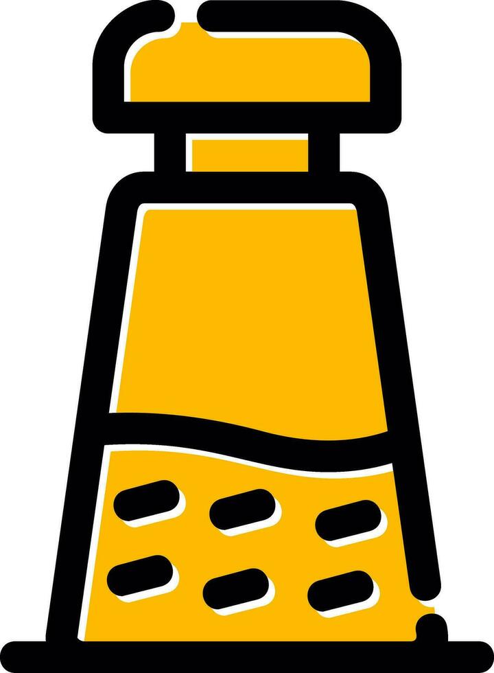 Salt And Pepper Creative Icon Design vector